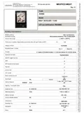 resources of Spec Sheet