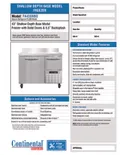 resources of Spec Sheet