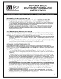 resources of Installation Manual
