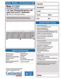 resources of Spec Sheet