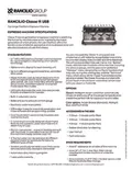 resources of Spec Sheet