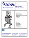 resources of Spec Sheet
