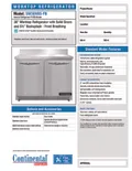 resources of Spec Sheet