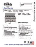 resources of Spec Sheet