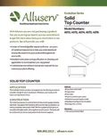 resources of Spec Sheet