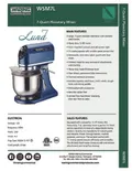 resources of Spec Sheet