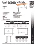 resources of Spec Sheet