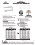 resources of Spec Sheet