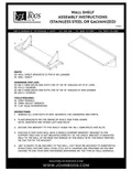 resources of Assembly Instructions