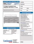 resources of Spec Sheet