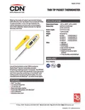 resources of Spec Sheet