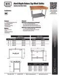 resources of Spec Sheet