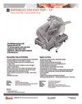 resources of Spec Sheet
