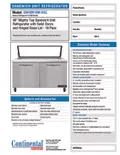 resources of Spec Sheet