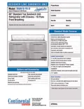 resources of Spec Sheet