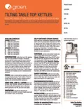 resources of Spec Sheet