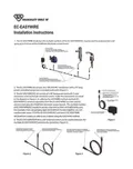 resources of Installation And Maintenance Instructions
