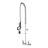 product of Krowne 17-108WL Royal Series 8" Wall Mount Pre-Rinse Faucet Assembly