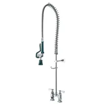 product of Krowne 17-204WL Krowne Royal Series Pre-Rinse Assembly, Deck Mount, 4" Centers