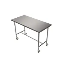 product of BK Resources FVT-6030 Pub Table, 60"D X 30"W, 18 Guage Stainless Steel