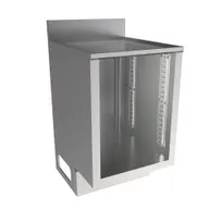 product of BK Resources UBC-B-21-W18 Well Series Underbar Cabinet, Flat Top, 18"X21", Base