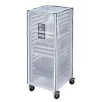 product of Cambro GBCTUGNPR21CLR Full Height 31"W x 26"D x 60"H Clear Vinyl Pan Rack Cover