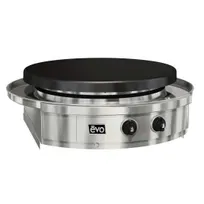 product of Evo America 10-0070-NG Affinity 30GP Natural Gas Drop-In Round Griddle