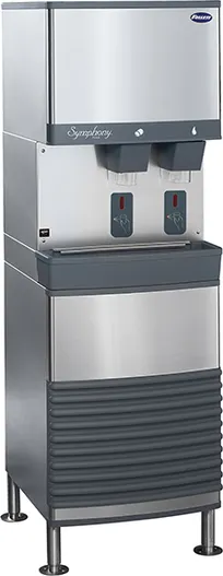 product of Follett 25FB414A-S Symphony Plus 22" Ice/Water Dispenser, 25 lb Nugget Ice, 425 lb/24h, SensorSAFE, 115V