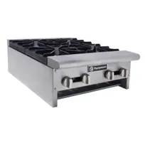 product of GSW USA AEHP-24LP Hotplate, Lp Gas, Countertop, 24"W X 30"D X 10"H, (4) Burners