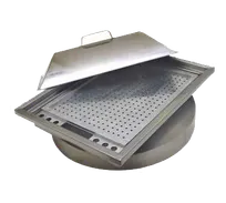 product of GSW USA CA-ND Steam Noodle Cabinet Cover, 21" W x 23-1/2" L x 11" H, 21" Dia, Steel, ETL, WK-24
