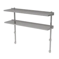 product of GSW USA DS-B1460 Double Overshelf, Adjustable, 60"L X 15-1/4"W X 48"H O.A.