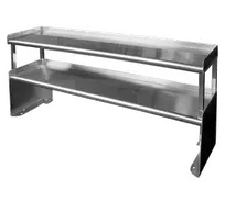 product of GSW USA DS-SP72 Double Overshelf, 72-1/4"L X 12"W, Stainless Steel Construction