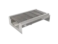 product of GSW USA FST-1260 Floor Trough Drain, 14"W X 58"D X 5-3/4"H, Open Connective