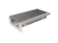 product of GSW USA FST-E24 Floor Trough Drain, 14"W X 24"D X 5-3/4"H, End