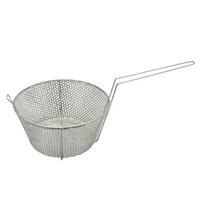 product of GSW USA STR-P09 Vegetable Basket, 9" Round Stainless Steel Basket, Commercial Cookware Steamer Set