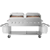 product of Koolmore CGKIT6-P30P30 60" Outdoor Gas Grill, (8) Burner