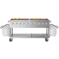 product of Koolmore KM-CGM-72 72" Outdoor Gas Grill, (10) Burner