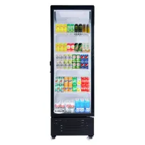 product of Koolmore KM-MDR-1GD-10C 22" Merchandiser Refrigerator, 10 cu ft, Stainless Steel, Glass Door, Defrost