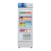 product of Koolmore KM-MDR-1GD-12CWH 24" Merchandiser Refrigerator, 12 cu ft, White Steel, Glass Door, LED
