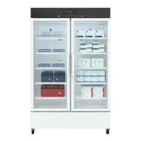 product of Koolmore KM-PHR-35C Vaccine Refrigerator, 48.03" W, 35 Cu Ft, Steel, GlassDoors, 10 Shelves, 36-46°F