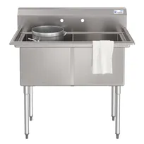 product of Koolmore KM-SB181814-N316 Commercial Sink, (2) Compartment, 42"W