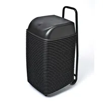 product of Koala KB424-02 System 36 Cinema Seat, 16.5"W x 16"D x 5"H, Black, Seamless Plastic, 36 Nesting Seats with Rolling Cart