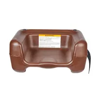 product of Koala KB854-09S Booster Seat, 15-1/2"W x 12-1/4"D x 7-7/8"H, Dual Heights, Brown, High Density Polyethylene