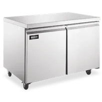 product of Omcan USA 50103 36" 2-Door Undercounter Freezer, Stainless Steel, 8.7 cu. ft., Auto Defrost