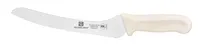 product of Thunder Group SLKF406WT Bread Knife, 9" Blade, White Polypropylene Handles, German Steel