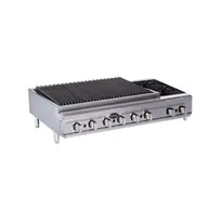 product of Royal Range of California RRB-18OB2 30" Countertop Gas Radiant Charbroiler / Hotplate, 105.000 BTU