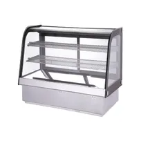 product of Kool-It KCD-48 47" Countertop/Drop In Curved Refrigerated Deli Display Case
