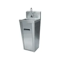 product of BK Resources BKHS-W-1410-PED 14" Pedestal Mounted Hand Sink without Faucet