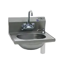 product of Eagle Group HSA-10-F-DS 18" Wall Mounted Hand Sink with Faucet & Soap Dispenser