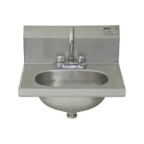 product of Eagle Group HSAD-10-F 18" Wall Mounted Hand Sink with Faucet